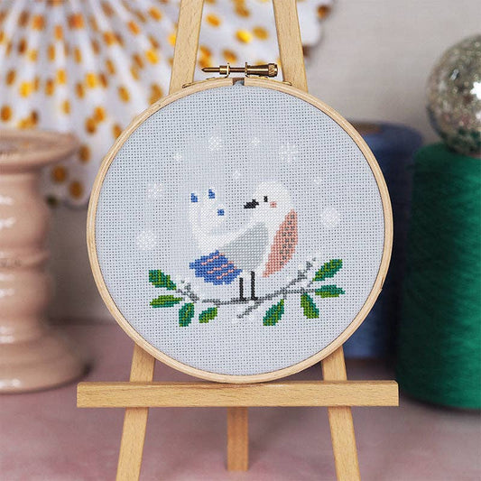Peace Dove - Cross Stitch Kit: Standard kit with 14 count aida (no hoop)