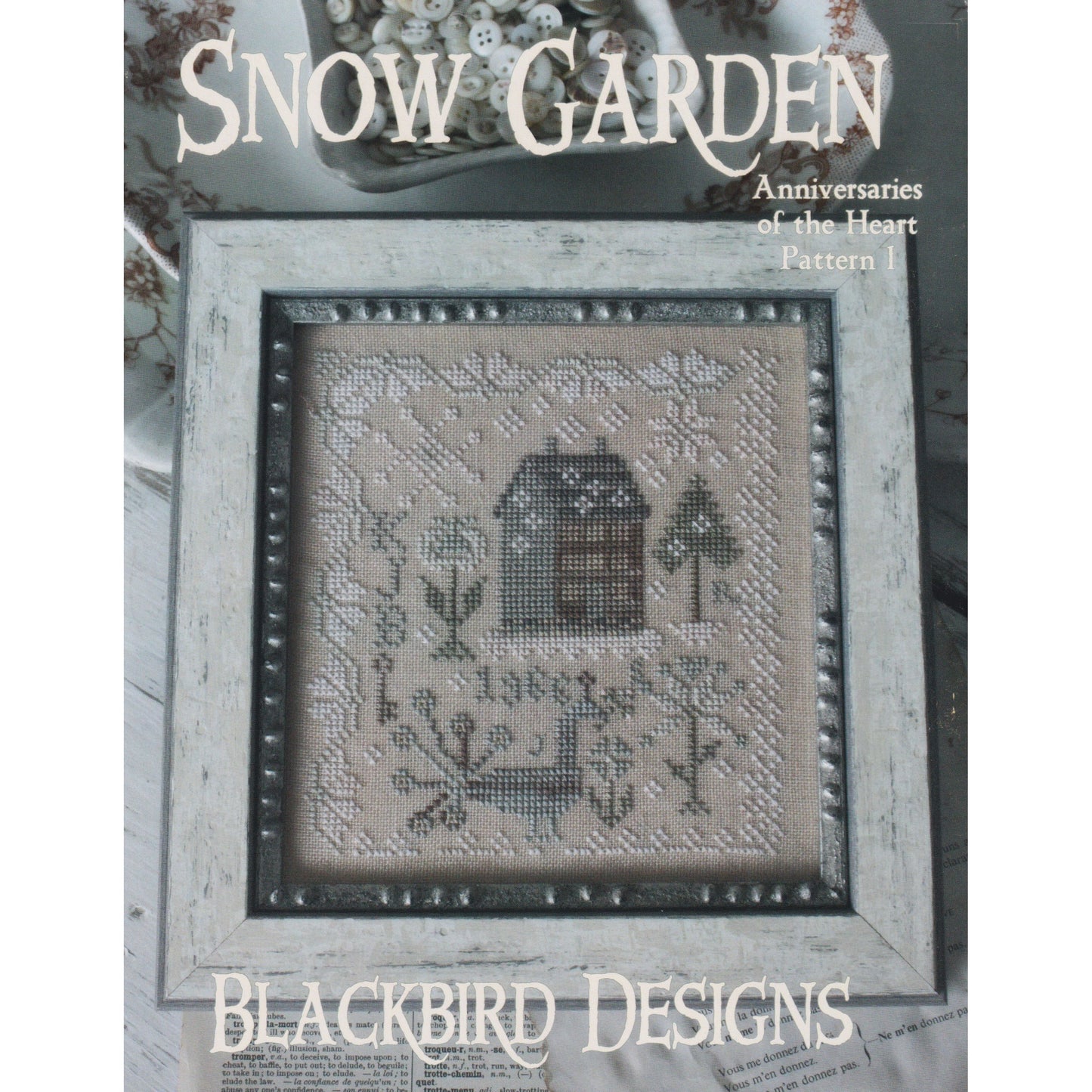 Blackbird Designs ~ Anniversaries of the Heart Pattern 1 ~ Snow Garden