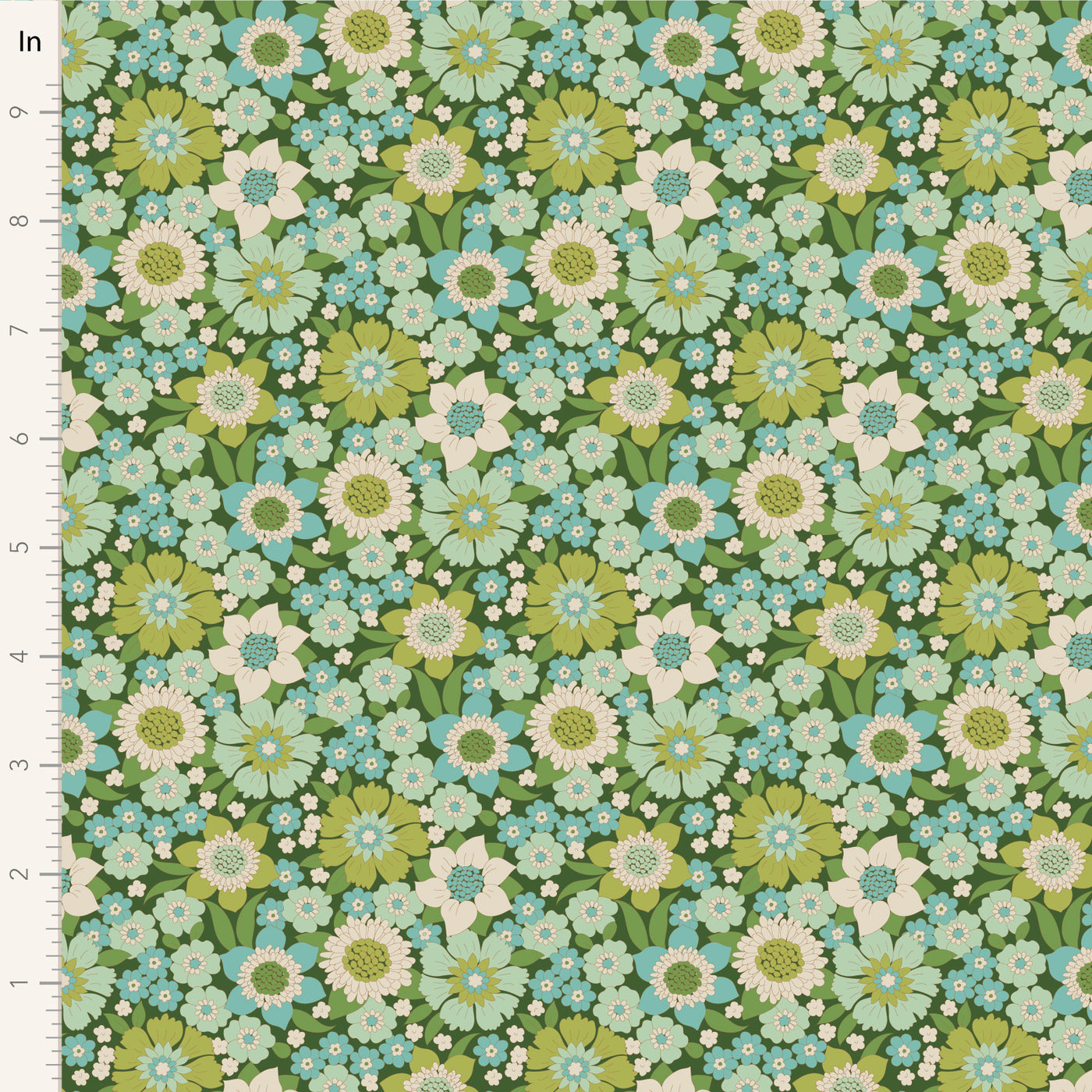 Tilda Wallflower ~ Lauren ~ 100601 Green