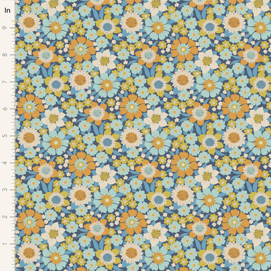 Tilda Wallflower ~ Lauren ~ 100603 Blue