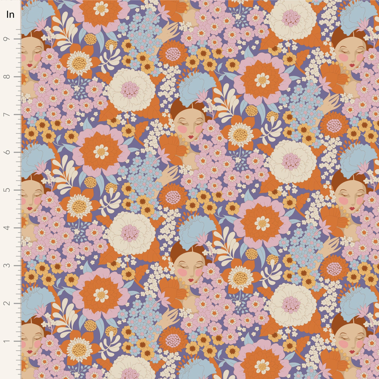 Tilda Wallflower ~ Wallflower ~ 100608 Thristle