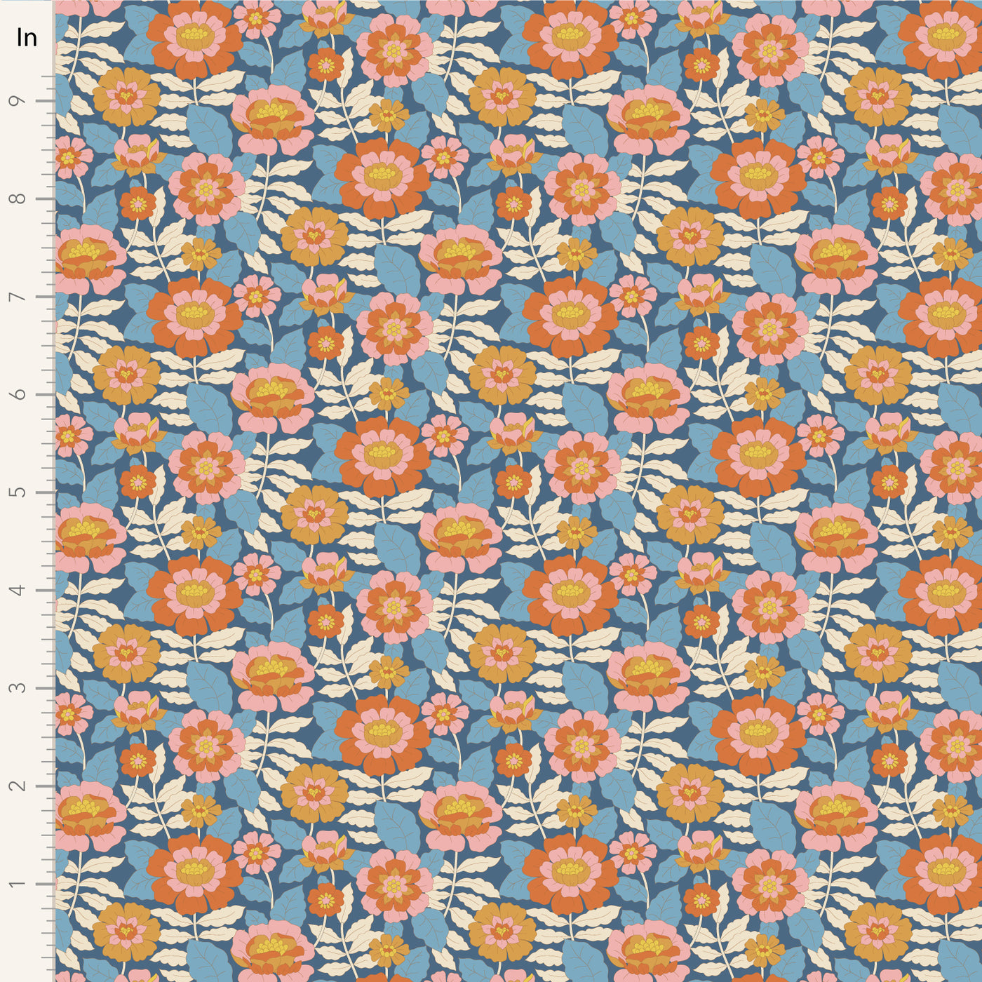 Tilda Wallflower ~ Beverly ~ 100611 Blue