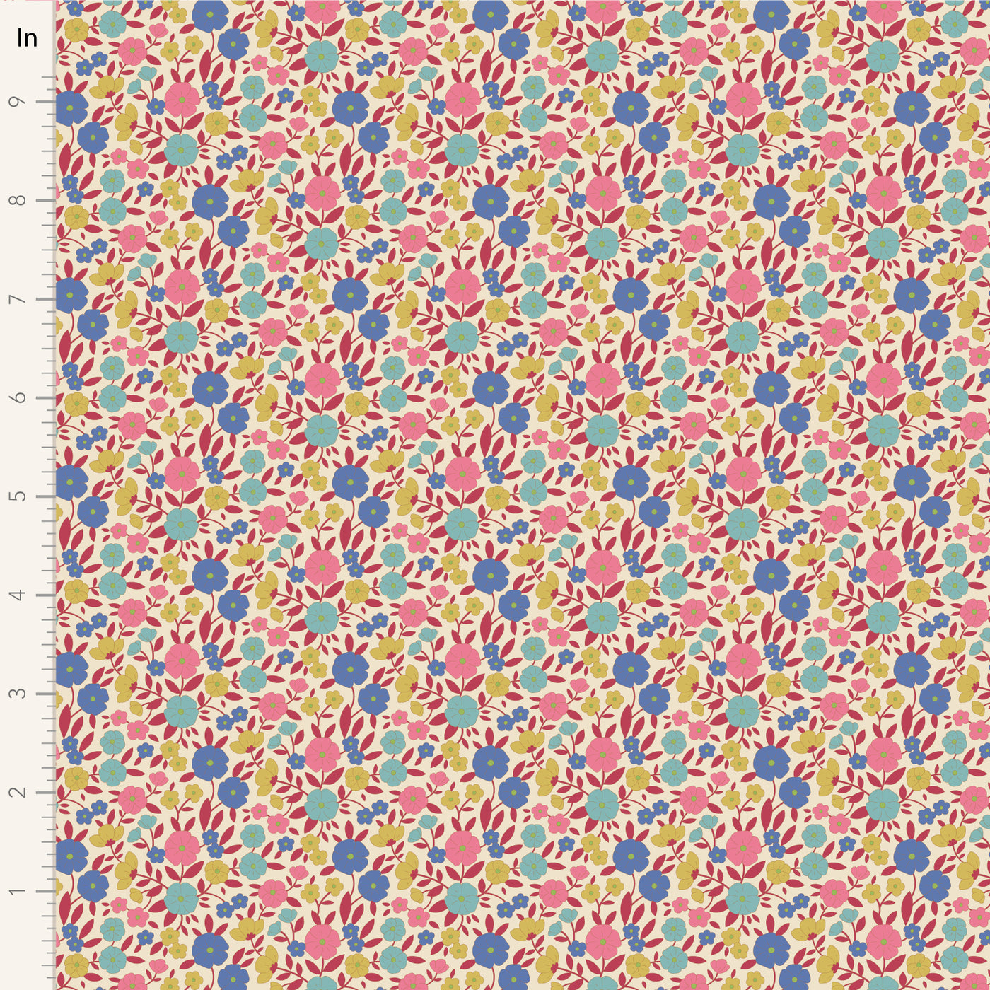 Tilda Wallflower ~ Janice ~ 100614 Red