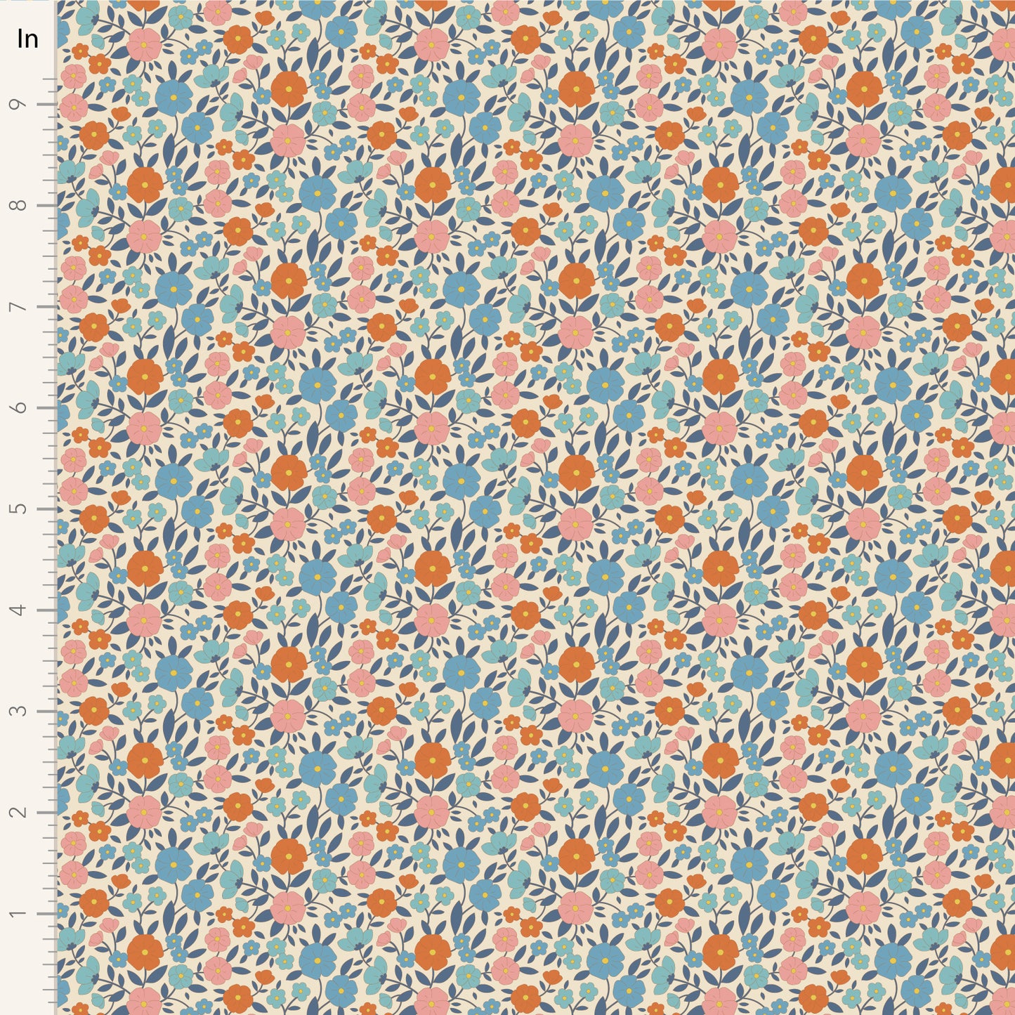 Tilda Wallflower ~ Janice ~ 100615 Blue