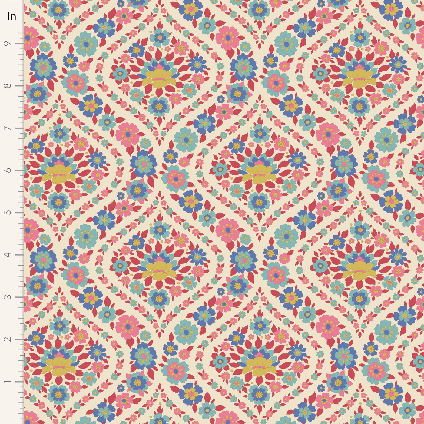 Tilda Wallflower ~ Bianca ~ 100618 Red