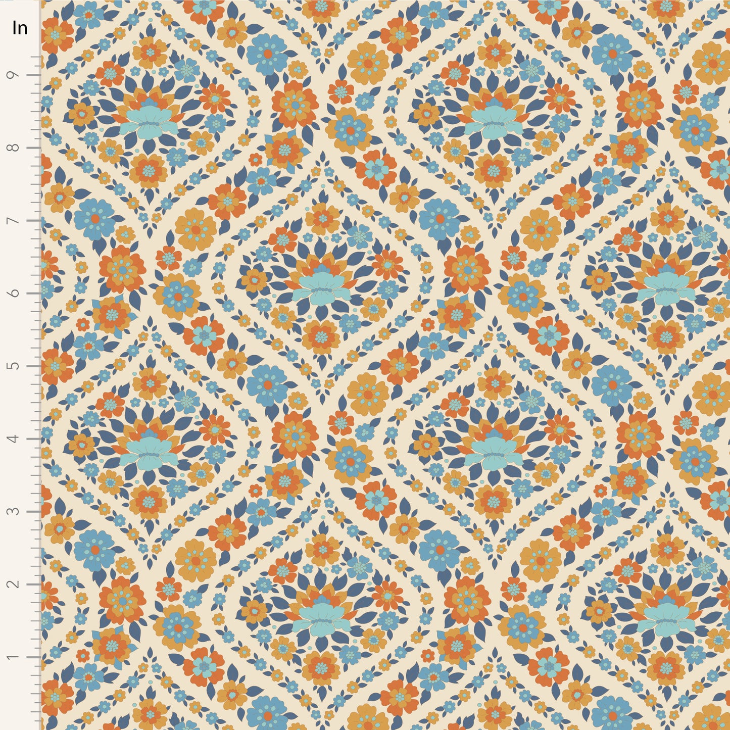 Tilda Wallflower ~ Bianca ~ 100619 Blue