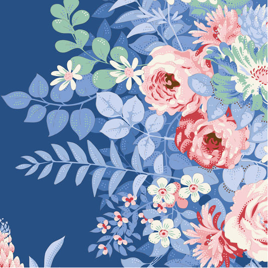 Tilda Something Blue ~ Whimsyflower ~ TIL100675 Night