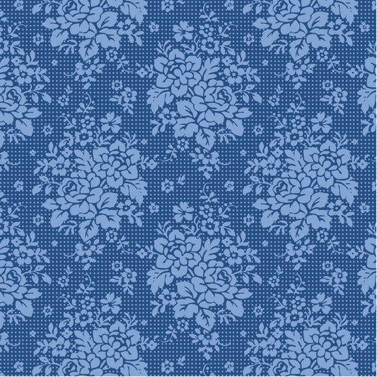 Tilda Something Blue ~ Picknik ~ TIL100676 Denim