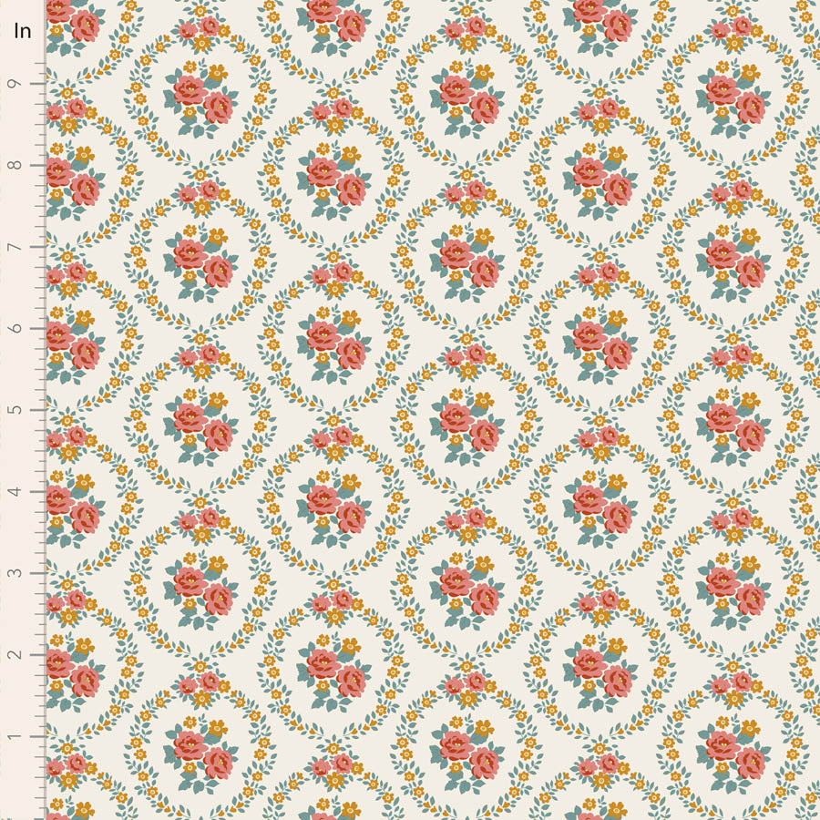 Tilda Village Life ~ Mable ~ TIL100682 Warm Cream