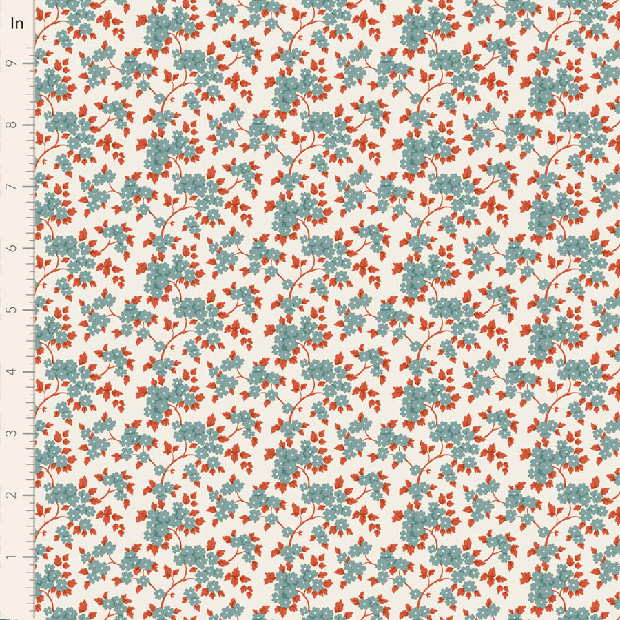 Tilda Village Life ~ Ruth ~ TIL100686 Teal