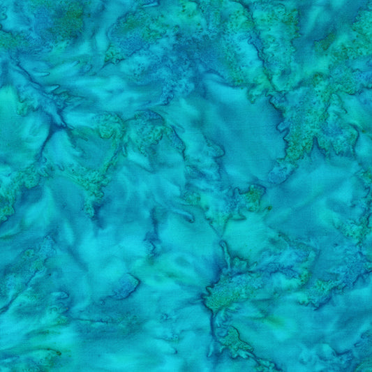 Lava Solids ~ Batik ~ 100Q-2045 Aqua Green