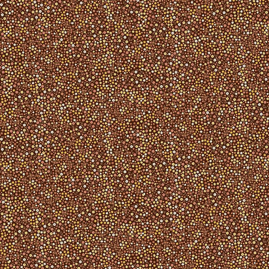 Hello Autumn ~ Mini Blooms ~ MU-100-V Brown