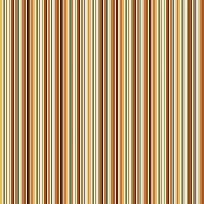 Hello Autumn ~ Cinnamon Stripe ~ MU-102-1 Multi