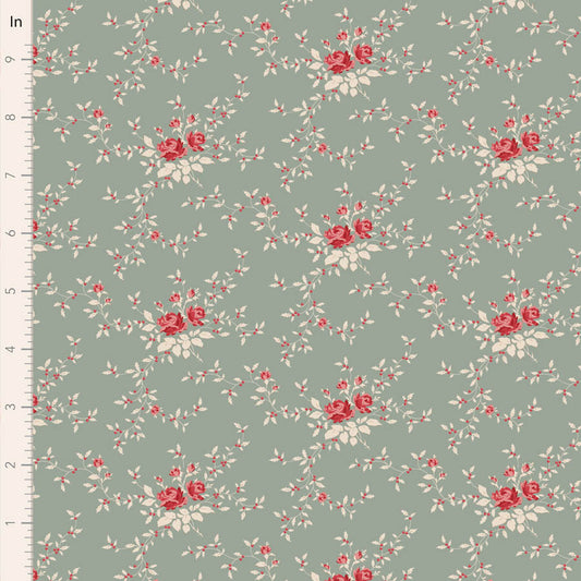 Tilda ~ 1 yd 25" remnant ~ Merry Little Christmas ~ Noel Duckegg ~ 110141