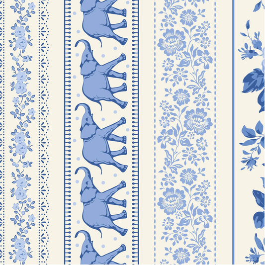 Tilda Something Blue Blenders ~ Borders ~ TIL110170 Blue