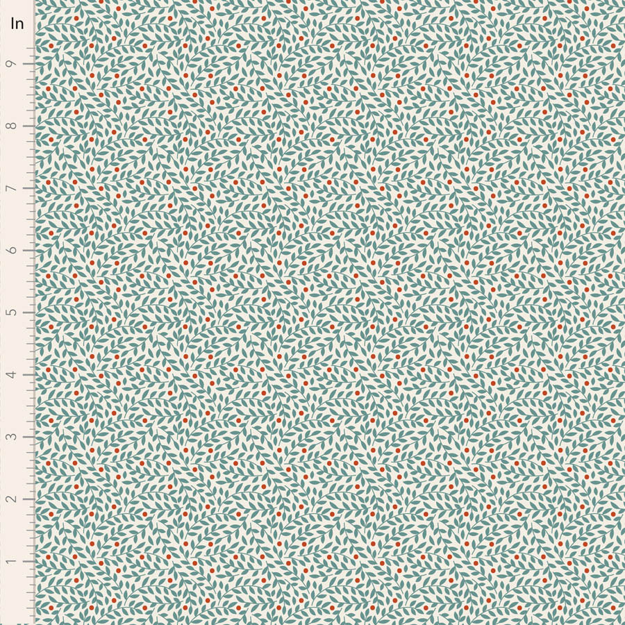 Tilda Village Life ~ Lillian ~ TIL110177 Teal