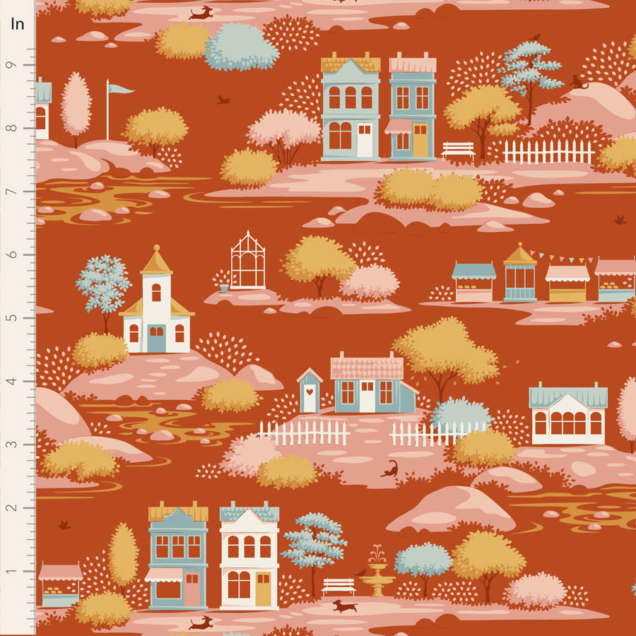 Tilda Village Life ~ Village ~ TIL110179 Rust