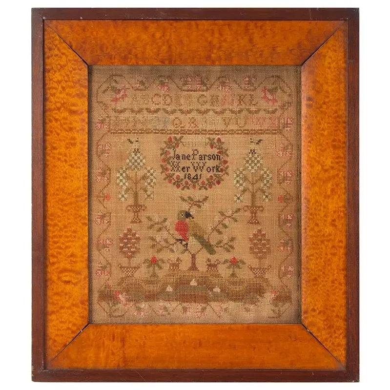 The Wishing Thorn | Jane Parson Sampler Pattern 1841