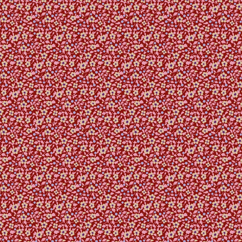 Tilda ~ Brie Basics ~ TIL130193 Burgundy