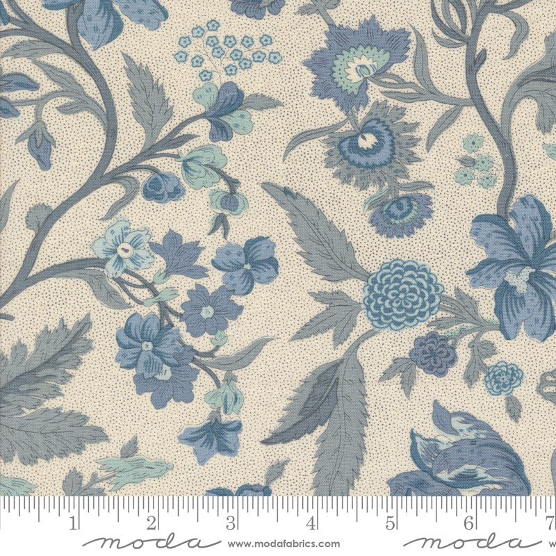 Sacre Bleu ~ Parterre Florals ~ 13970 13 Pearl French Blue