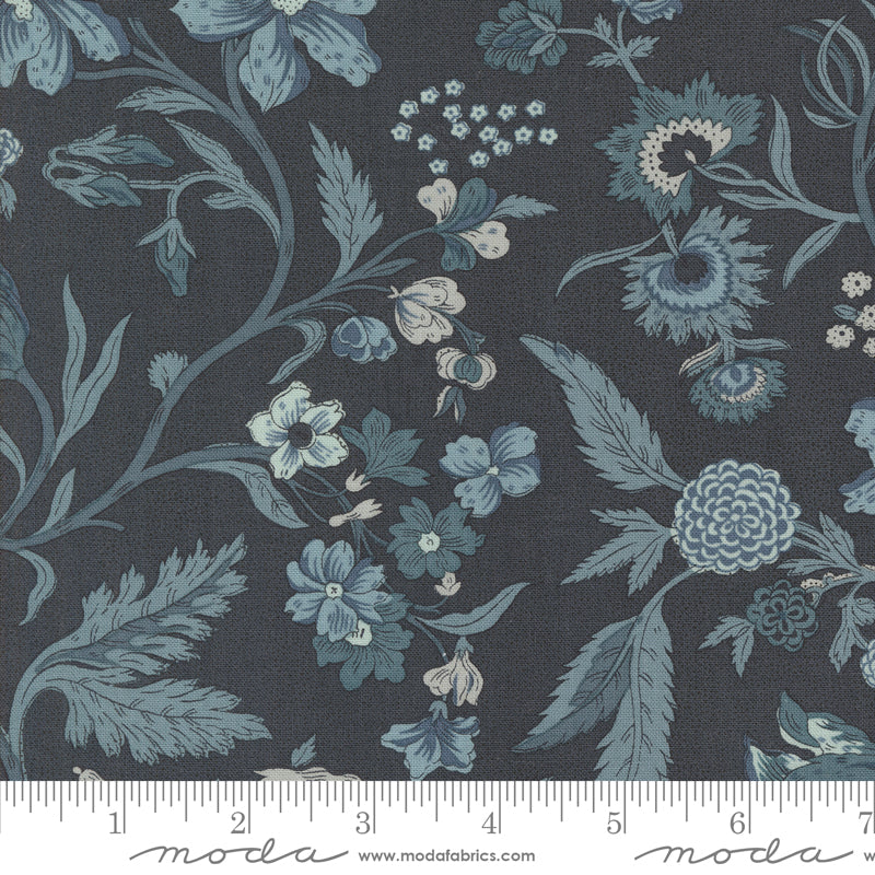 Sacre Bleu ~ Parterre Florals ~ 13970 17 Indigo