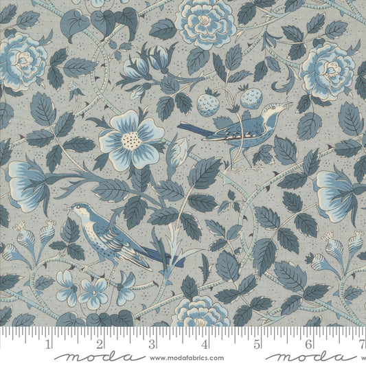 Sacre Bleu ~ Oiseaux Florals Birds ~ 13972 14 Ciel Blue