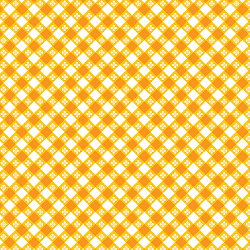 Hot Stuff ~ Picnic Check ~ 15086-33 Gold