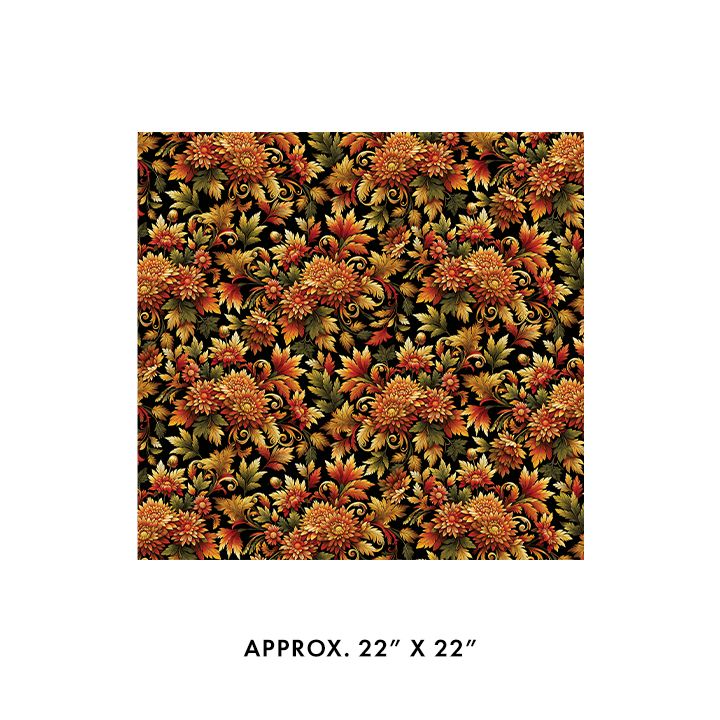 Autumn Cats ~ Autumn Splendor~ 16766-87 Black