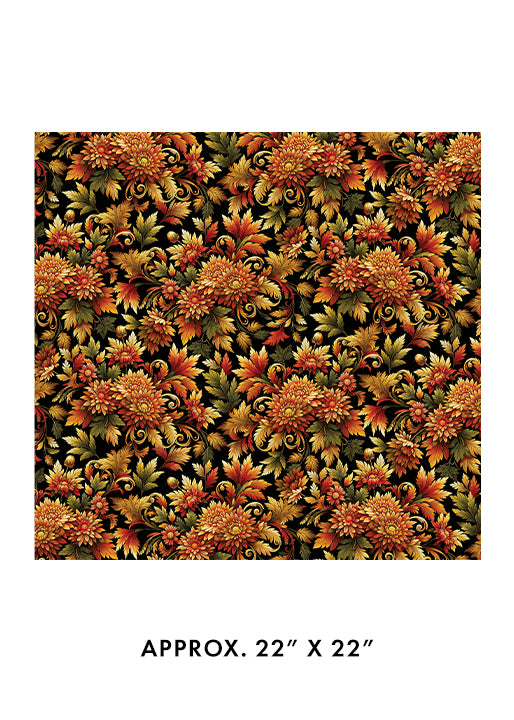 Autumn Cats ~ Autumn Splendor~ 16766-87 Black