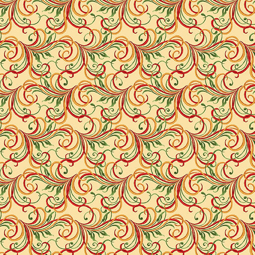Autumn Cats ~ Swirl Essence ~ 16771-33 Honey