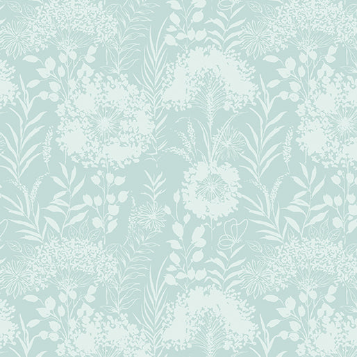 Montgomery-Mountain Charm ~ Wildflower Dreams ~ 16810-80 Light Teal