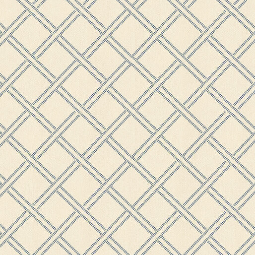 America's Game | Stitched Cream/Blue - 16968-70