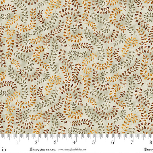 Hello Pumpkin ~ Swirly Vines ~ 1890-66 Sage