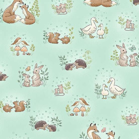 Little Ones ~ Hugs ~ MU 189 T Teal
