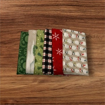 Winter Friends ~ Fat Quarter Bundle 6pcs