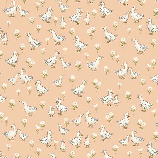 Little Ones ~ Ducks ~ MU 190 C Coral