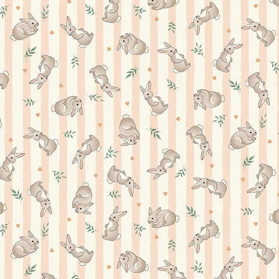 Little Ones ~ Bunnies ~ MU 191 C Coral
