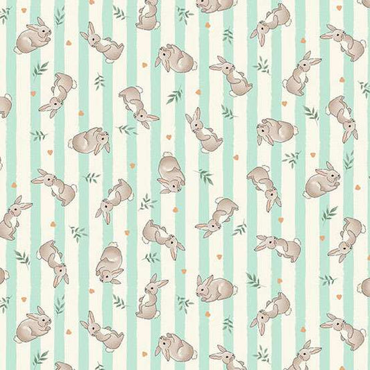 Little Ones ~ Bunnies ~ MU 191 T Teal
