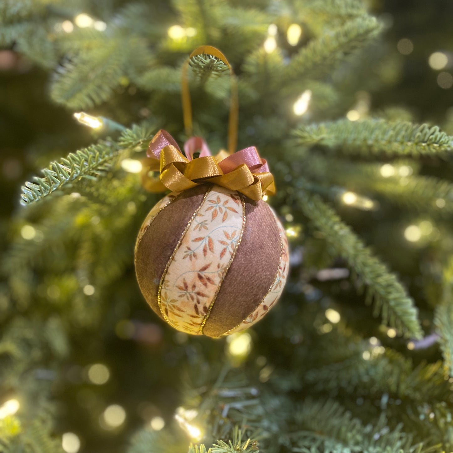 Christmas Ornament ~ Elements (brown)