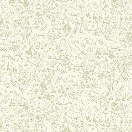 Little Ones ~ Etched ~ MU 194 G Green