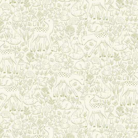Little Ones ~ Etched ~ MU 194 G Green