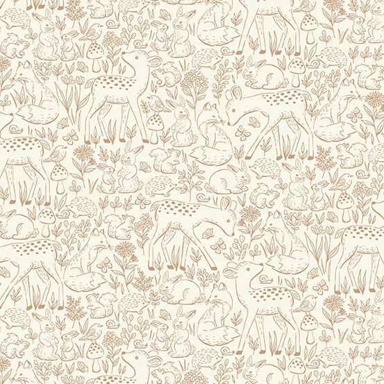 Little Ones ~ Etched ~ MU 194 V Brown