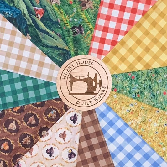 Highland Hooves ~ Fat Quarter Bundle 12 pcs