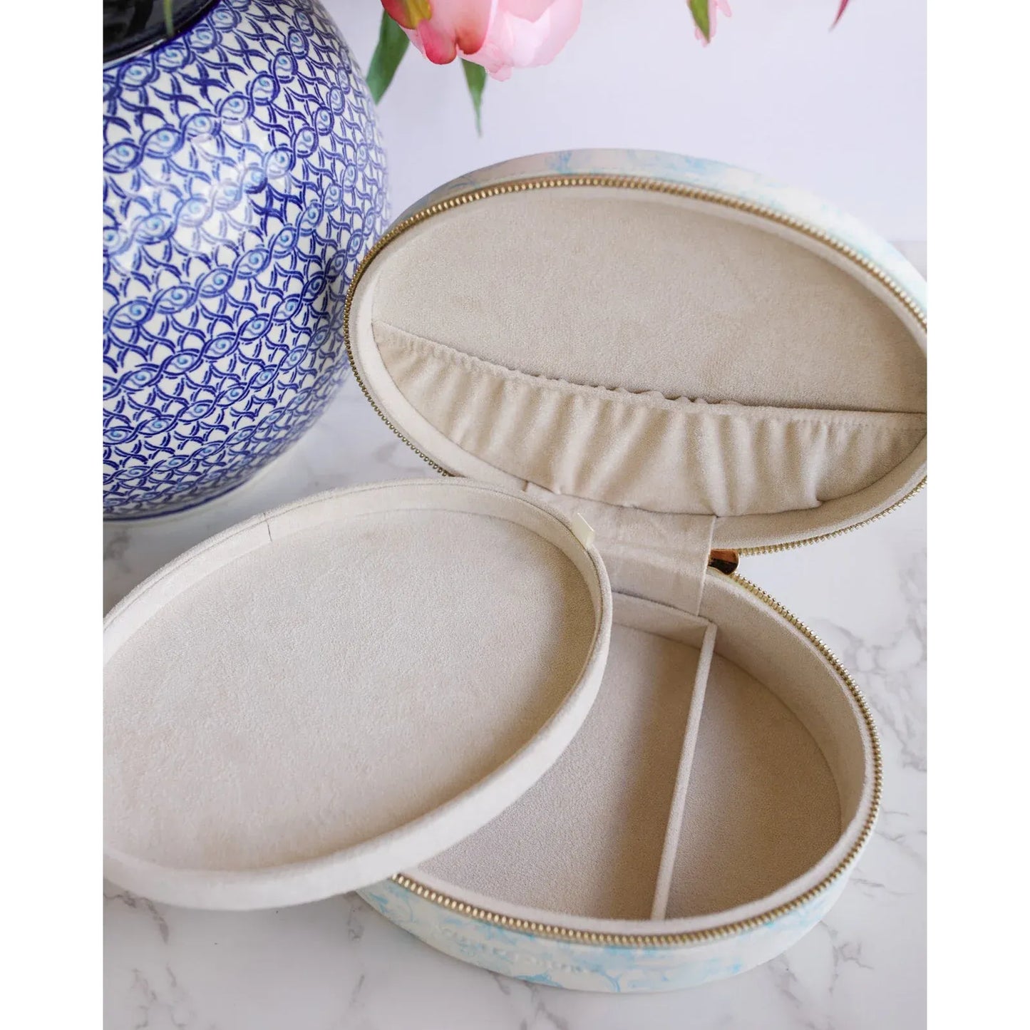 WinterBury Rika King Collections Leather Needlework Travel Case