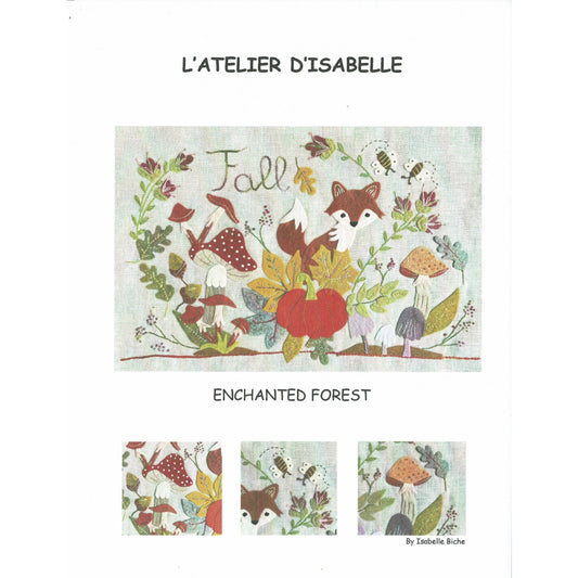 L'Atelier D'Isabelle ~ Enchanted Forest Applique Pattern