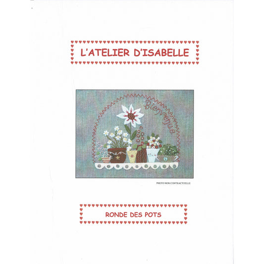 L'Atelier D'Isabelle ~ Ronde Des Pots Applique Pattern