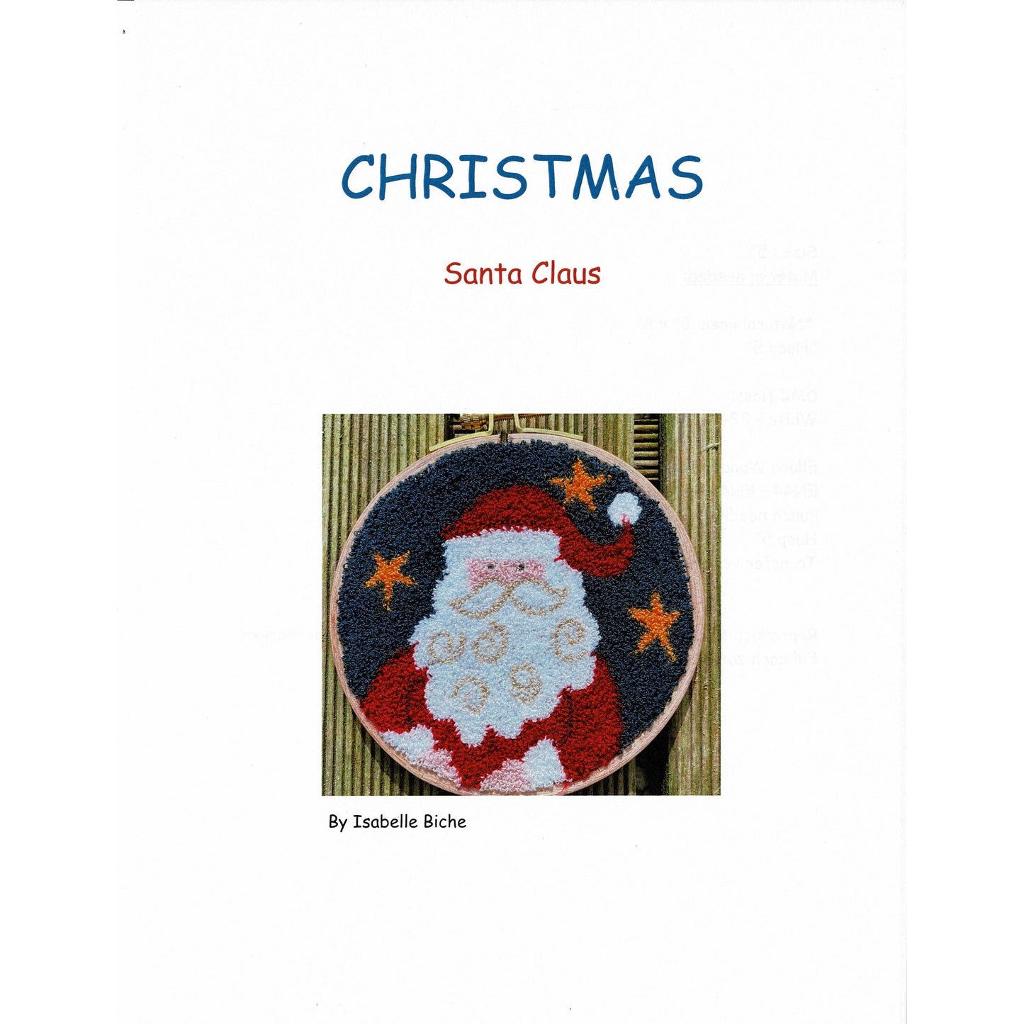 L'Atelier D'Isabelle ~ Christmas Applique Patterns