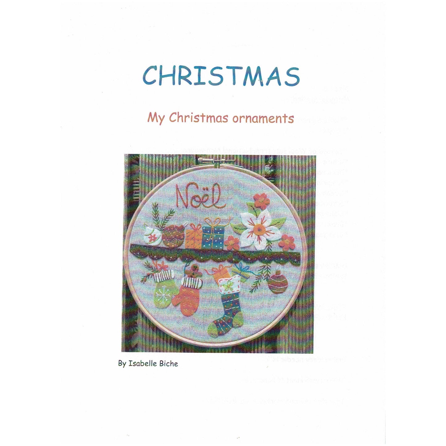 L'Atelier D'Isabelle ~ Christmas Applique Patterns