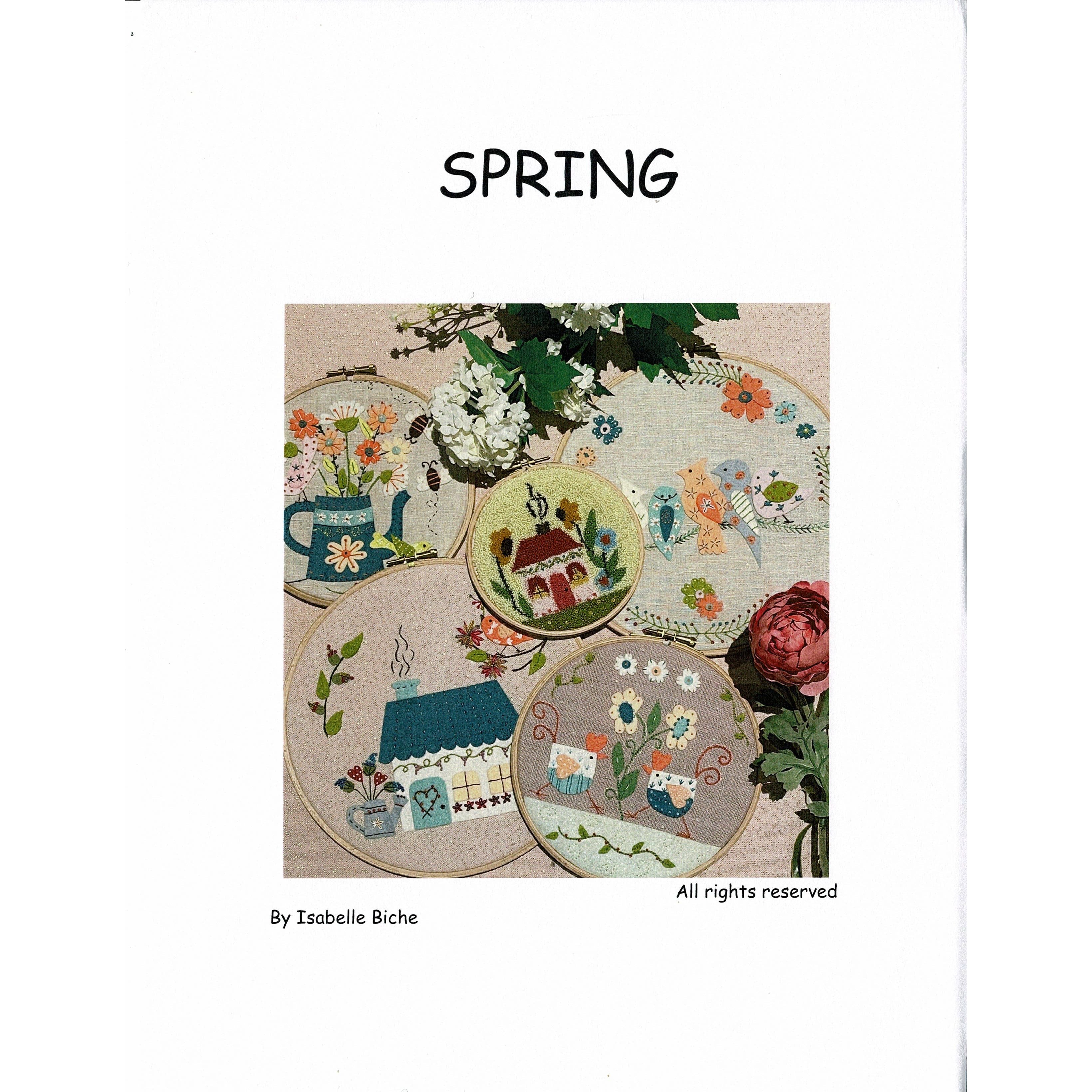L'Atelier D'Isabelle ~ Spring Applique Patterns – Hobby House Needleworks