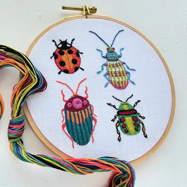 Jessica Long Embroidery | Beetle Collection Embroidery Kit